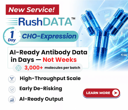 RushDATA | AI-Ready Antibody Datasets from 1-Day CHO